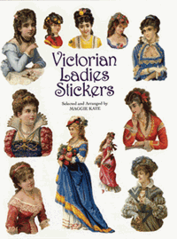 Stickersbog - Victorian Ladies